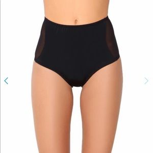 Mesh panel rave shorts